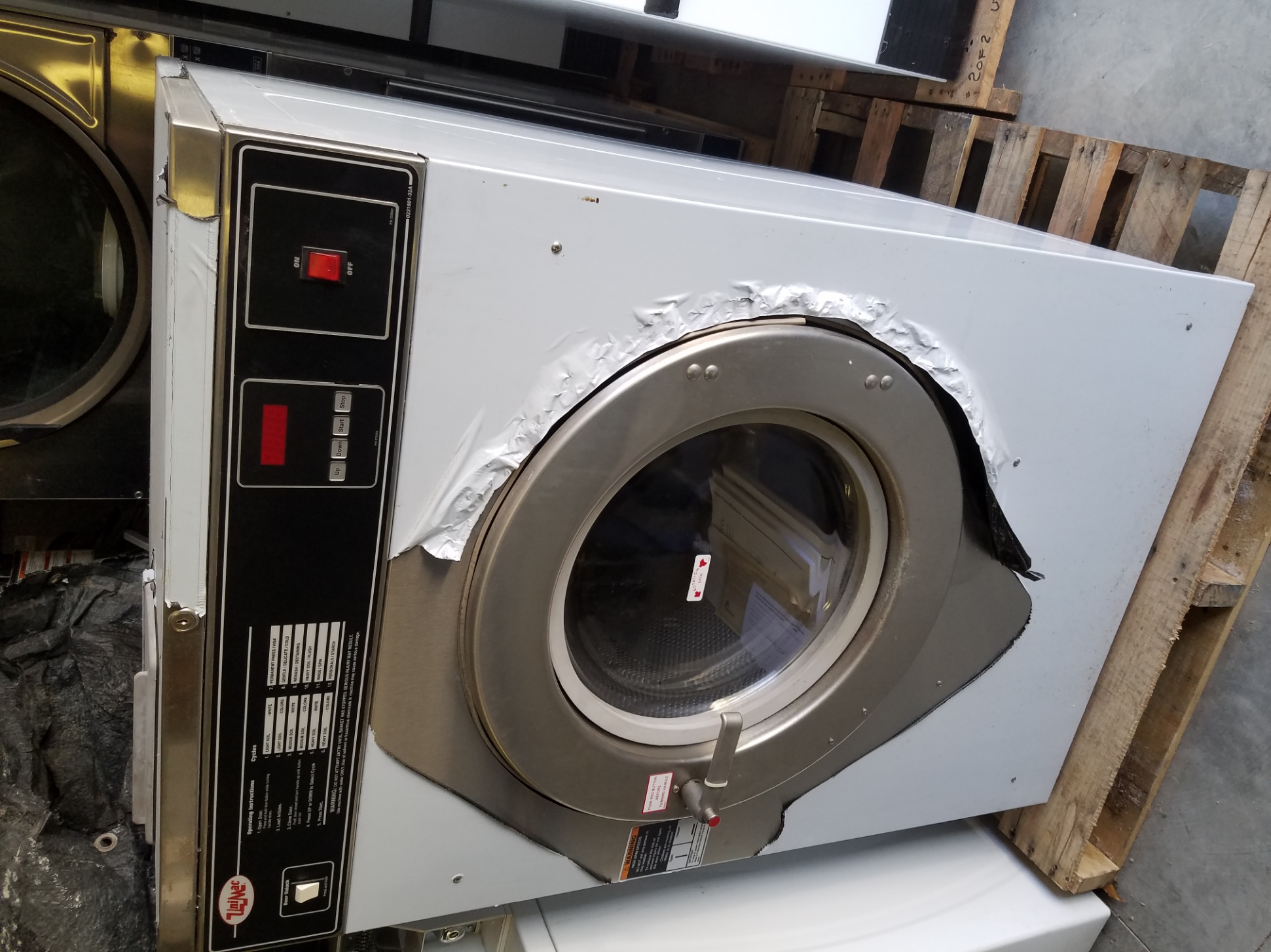 UniMac 40LB Washer, OPL (Non-Coin)